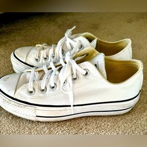 Converse White Low-Top Sneakers